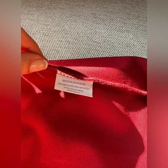 Angel Biba Red Dress Size 8 UK 4/6 US - Picture 10 of 10